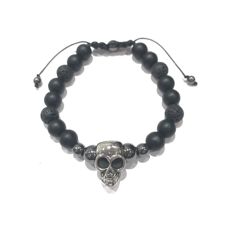 Pulsera Colección Agata Skull 1