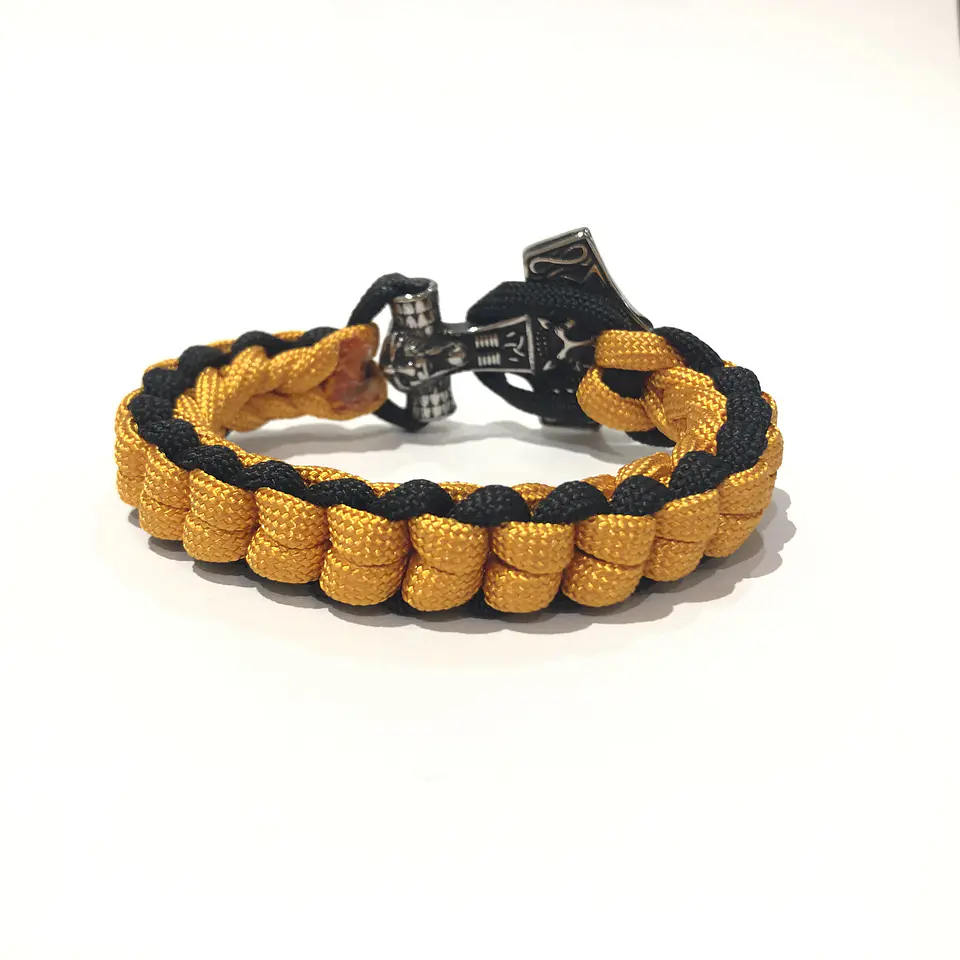 Pulsera Paracord Vikingo Martillo O 4