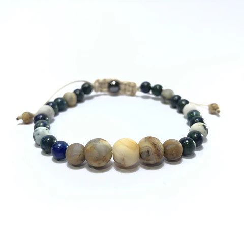 Pulsera Colección Amazonita & Azurita