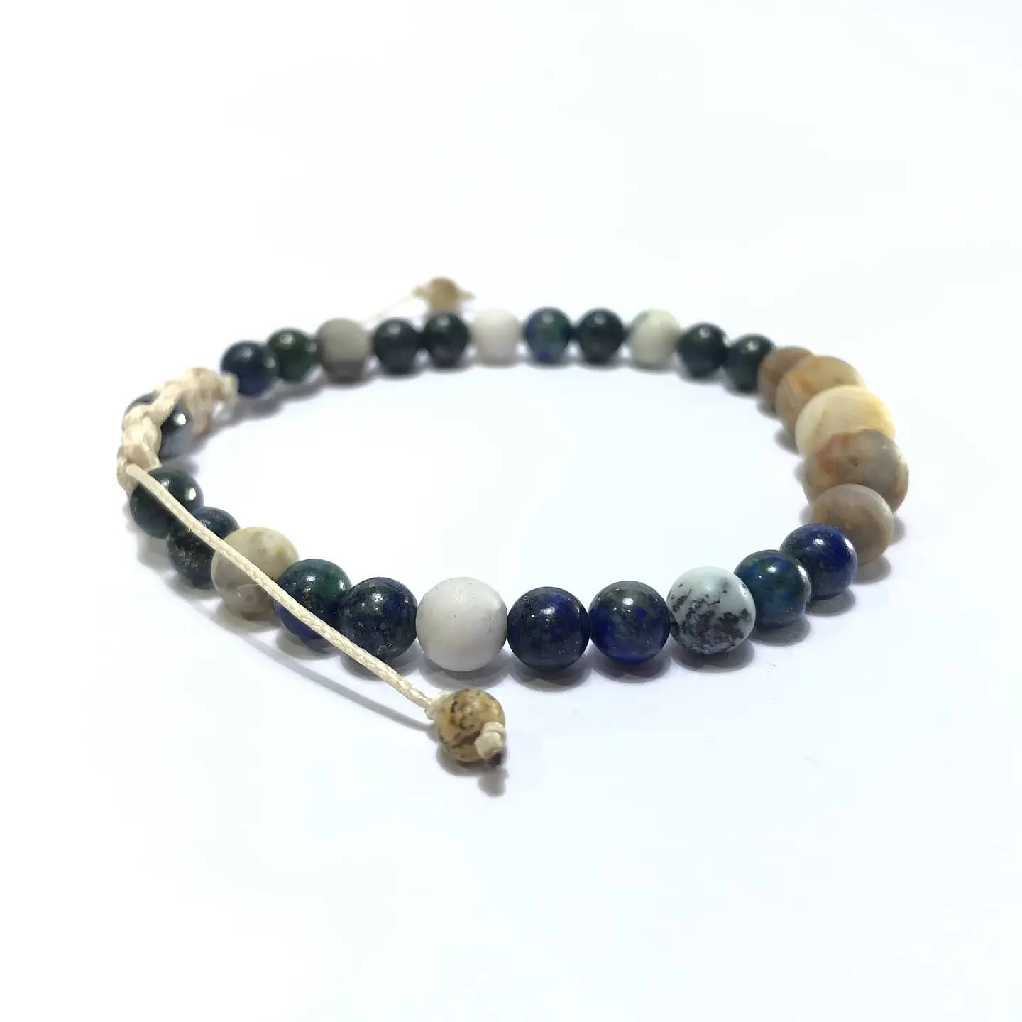 Pulsera Colección Amazonita & Azurita 4