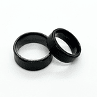 Anillo Brangus Argollas (negras) 4
