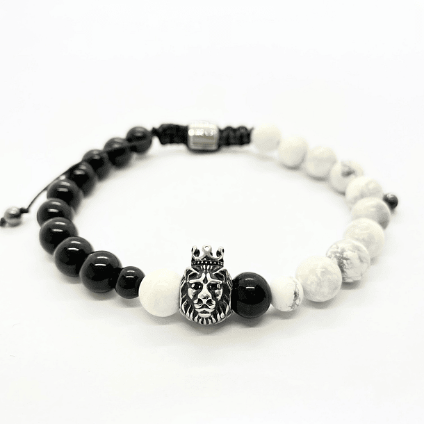 Pulsera Half Howlite