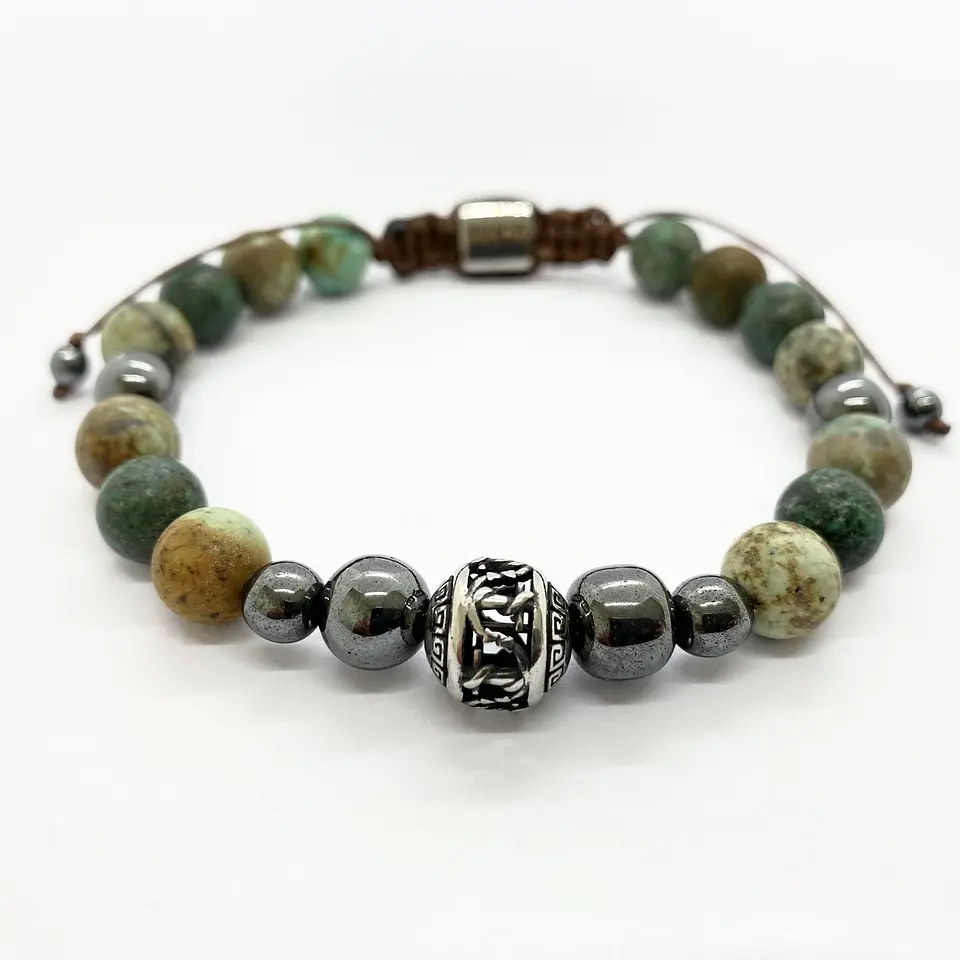 Pulsera Colección Amazonita & Turquesa 1