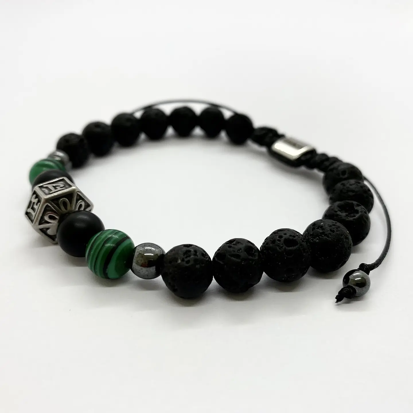 Pulsera Colección Volcánica & Malaquita 2
