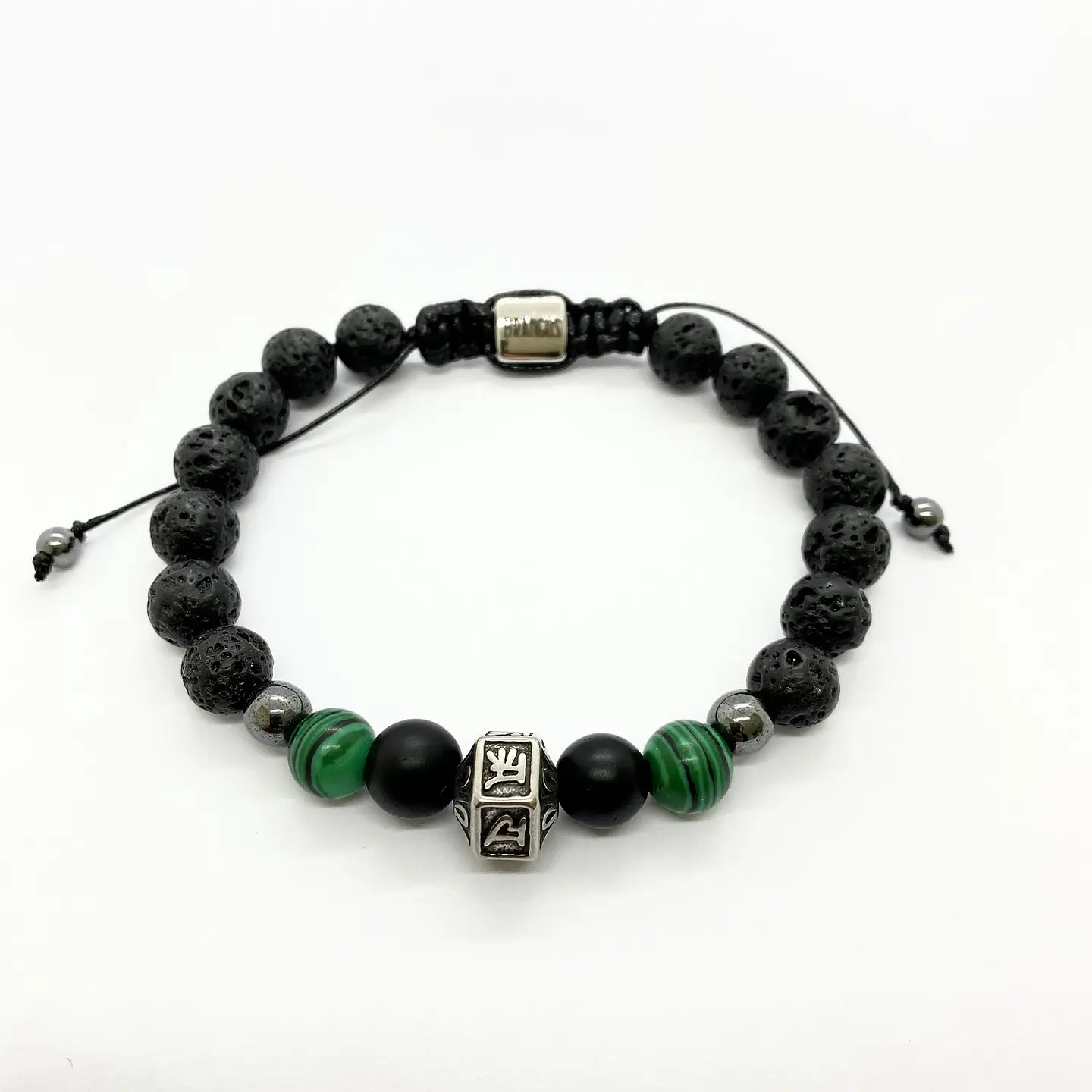 Pulsera Colección Volcánica & Malaquita 4