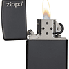 Zippo Classic Black Matte with Logo