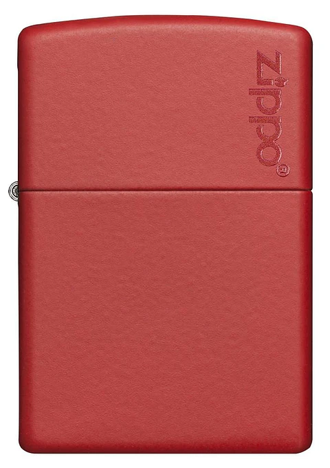 Zippo Red Matte With Logo