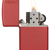 Zippo Red Matte With Logo