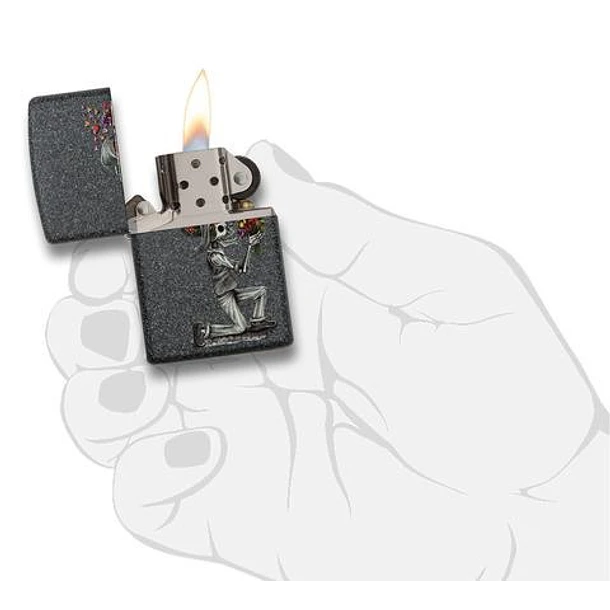Zippo Day Of Dead Skulls Set 4