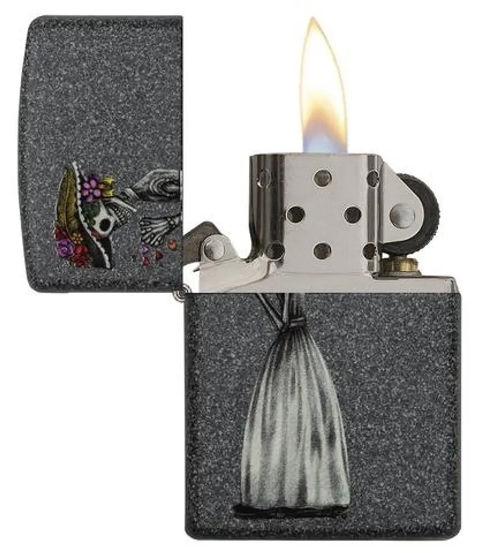 Zippo Day Of Dead Skulls Set 7