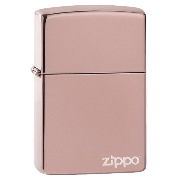 Zippo Classic High Polish Rose Gold Zippo Logo 1