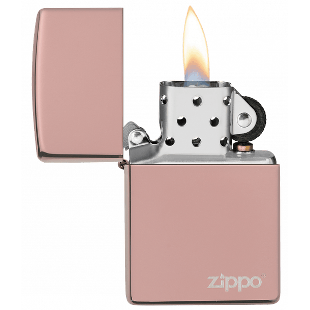 Zippo Classic High Polish Rose Gold Zippo Logo 2