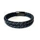 Pulsera Cuero Trenzada doble color - Miniatura 2