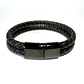 Pulsera Cuero Trenzada doble color - Miniatura 7