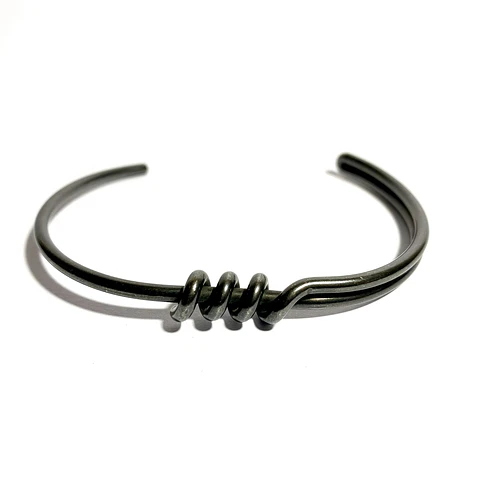 Pulsera Acero inoxidable Espiral