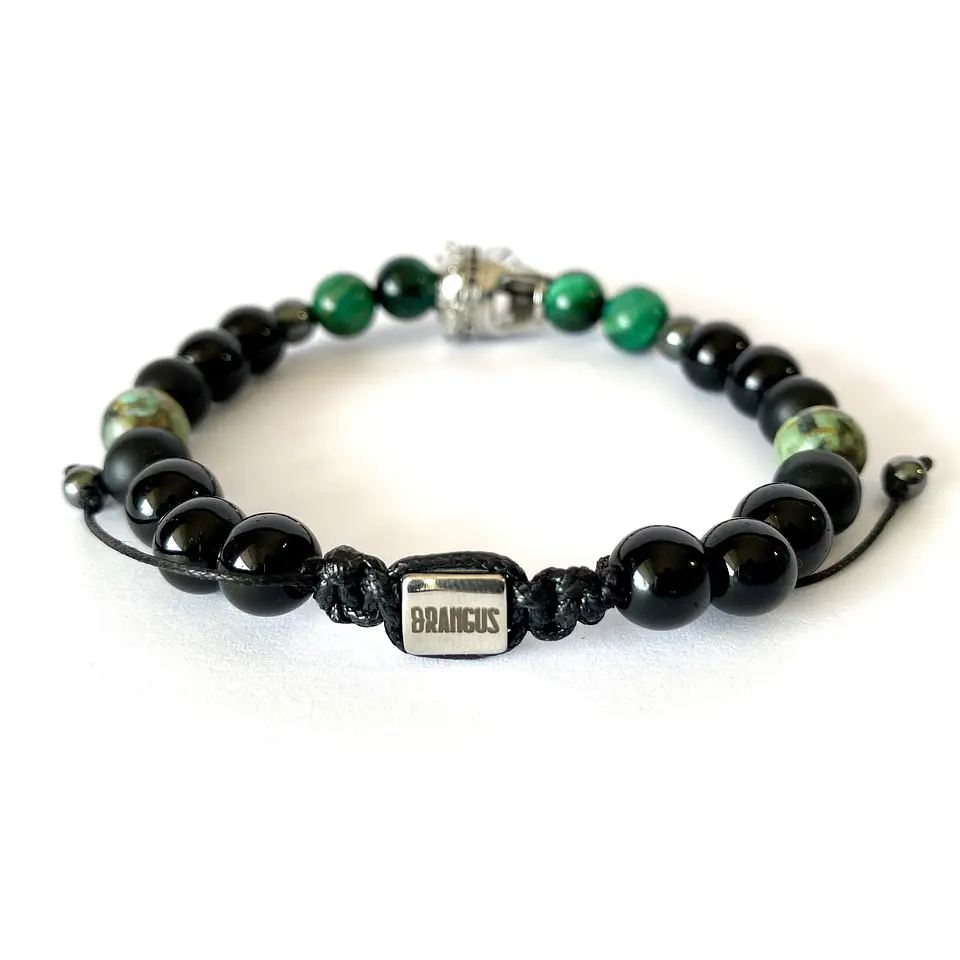 Pulsera Colección Plata 925 & Piedras Naturales y Semipreciosas  3