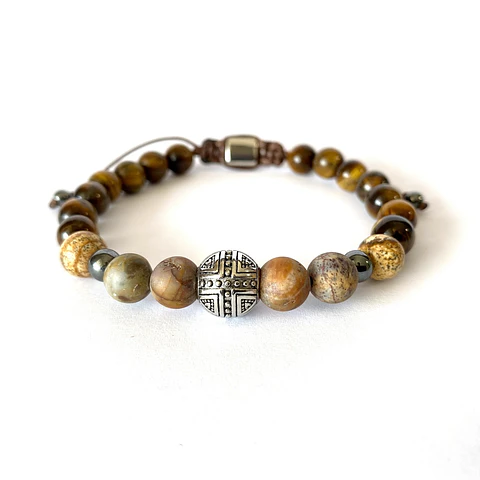 Pulsera Colección Plata 925 & Piedras Naturales y Semipreciosas 