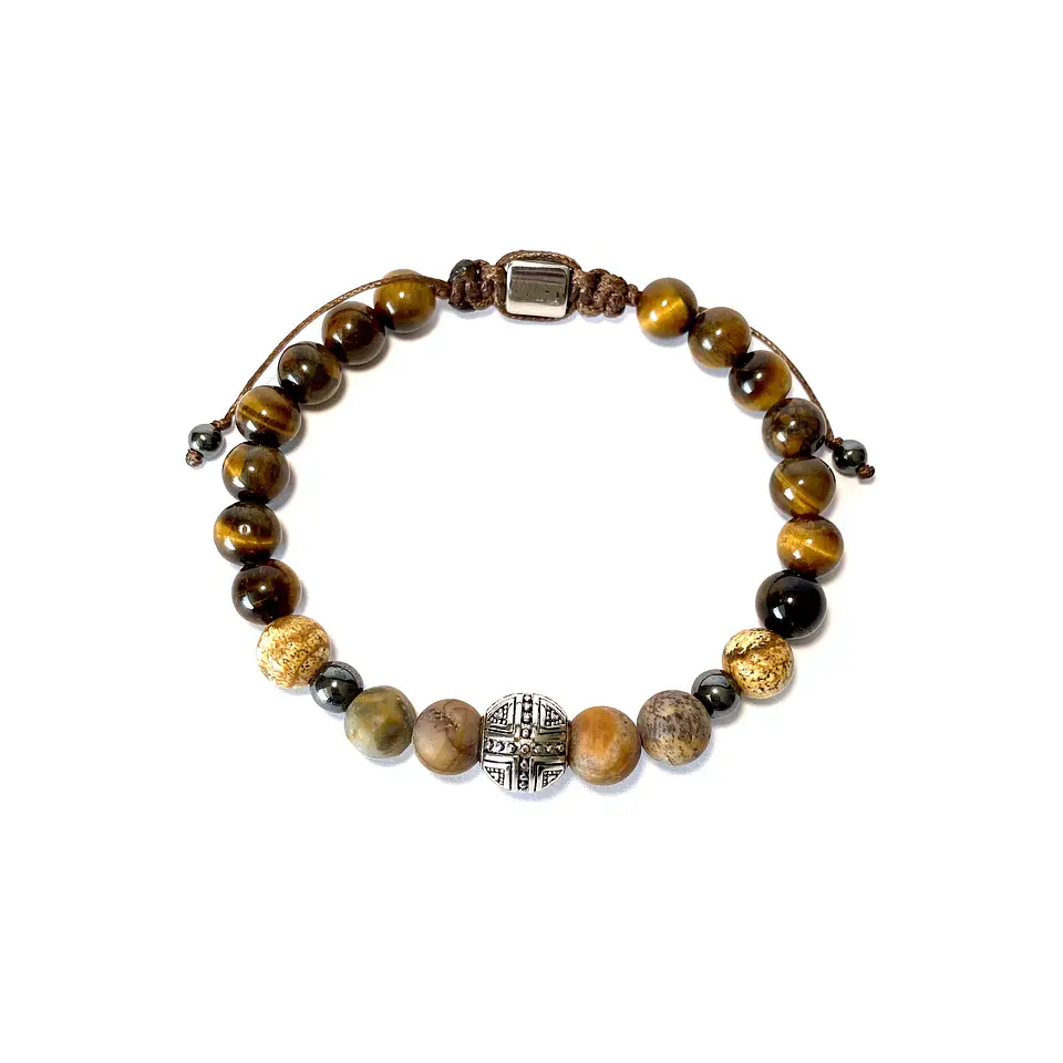 Pulsera Colección Plata 925 & Piedras Naturales y Semipreciosas  4