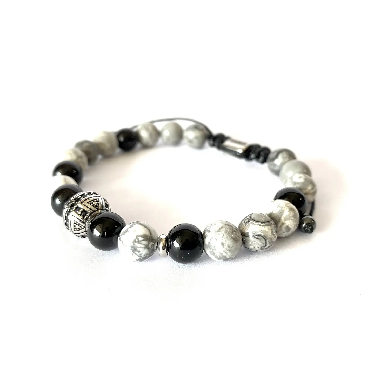 Pulsera Colección Plata 925 & Piedras Naturales y Semipreciosas  2