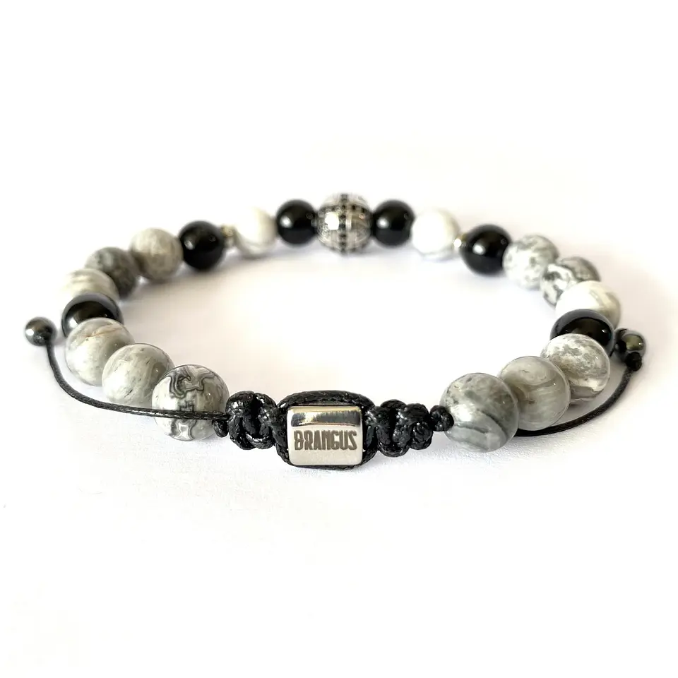 Pulsera Colección Plata 925 & Piedras Naturales y Semipreciosas  3