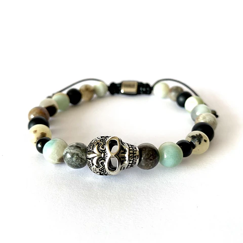 Pulsera Colección Plata 925 & Piedras Naturales y Semipreciosas 