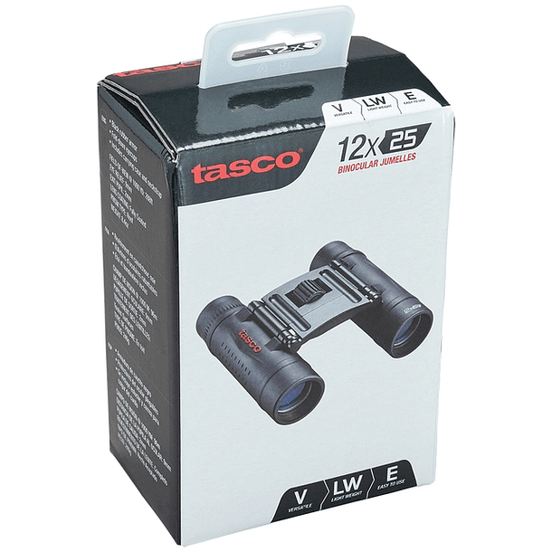 Tasco Binocular Essentials Negro 12x25  7