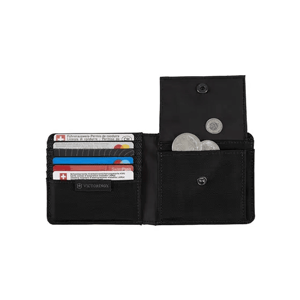 Billetera Victorinox Bi-Fold Wallet con bolsillo para monedas 6