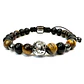 Pulsera Colección Plata 925 & Piedras Naturales y Semipreciosas Tigre - Miniatura 1
