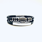 Pulsera Cuero Vegvísir  1