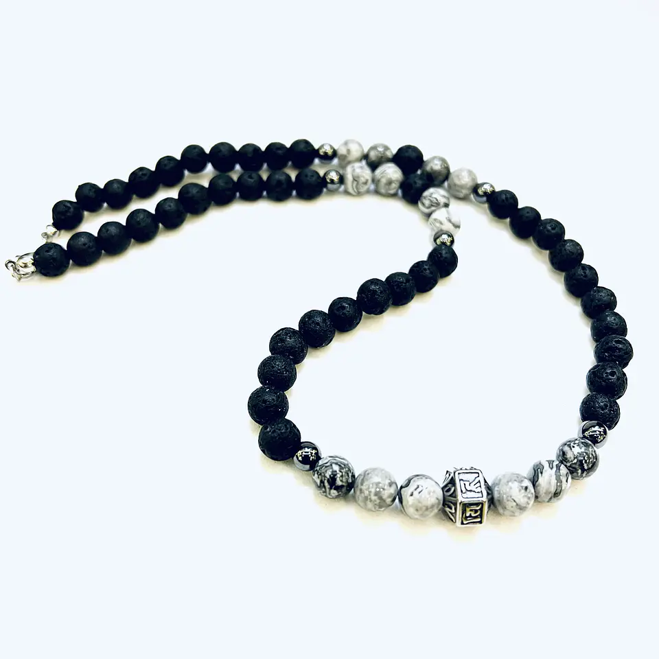 Collar de piedras naturales y semipreciosas 2