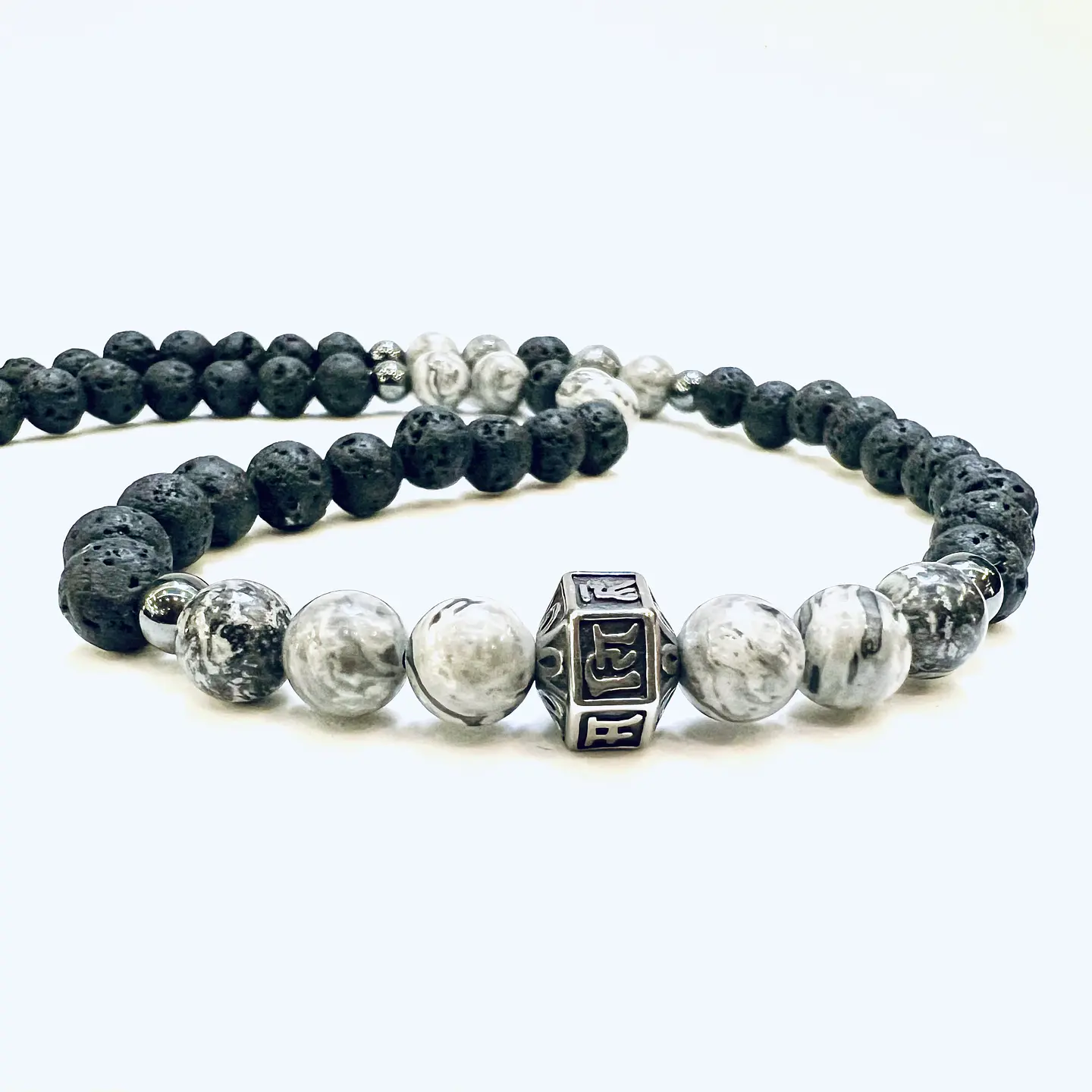 Collar de piedras naturales y semipreciosas 1