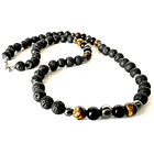 Collar de piedras naturales y semipreciosas 3