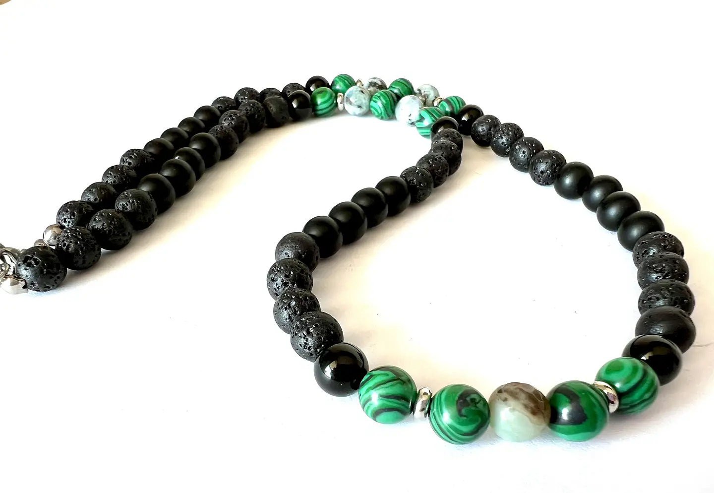Collar de piedras naturales y semipreciosas 2