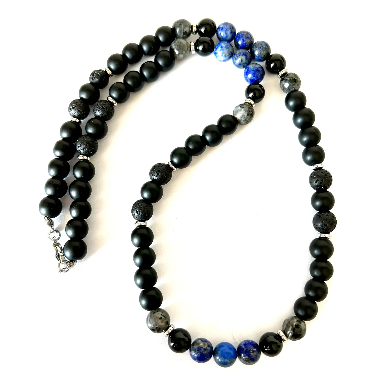 Collar de piedras naturales y semipreciosas 3