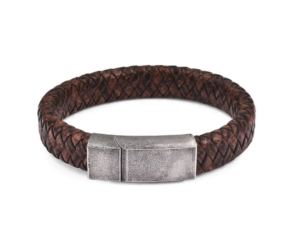 Pulsera Cuero Solido 2