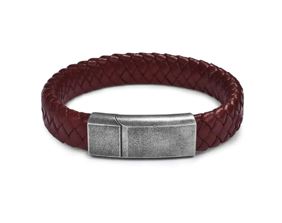 Pulsera Cuero Solido 5