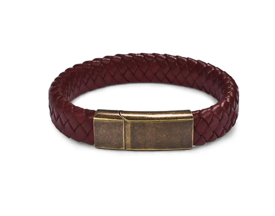 Pulsera Cuero Solido 6
