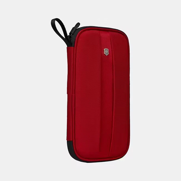 Portadocumento Travel Organizer con protección (rojo) 2