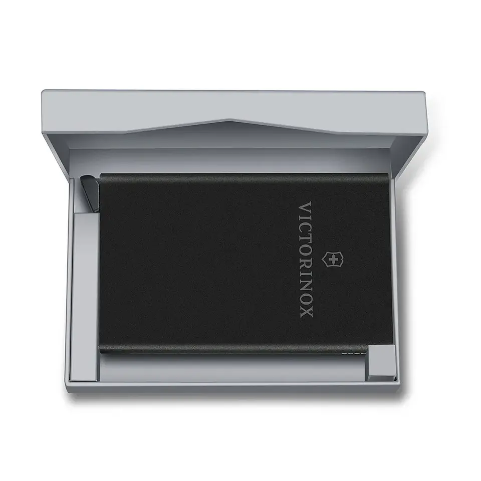 Tarjetero Victorinox Altius Secrid Essential color negro 5
