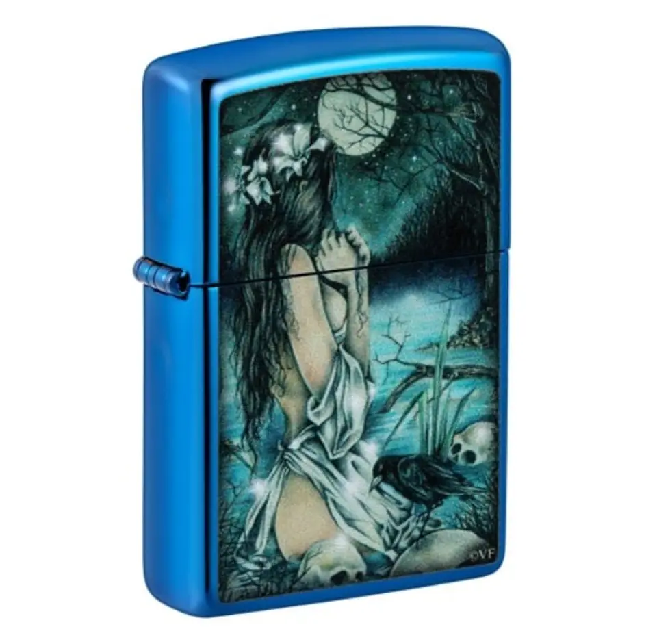 Zippo Victoria Francés High Polish Blue 1