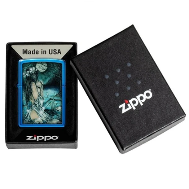 Zippo Victoria Francés High Polish Blue 4