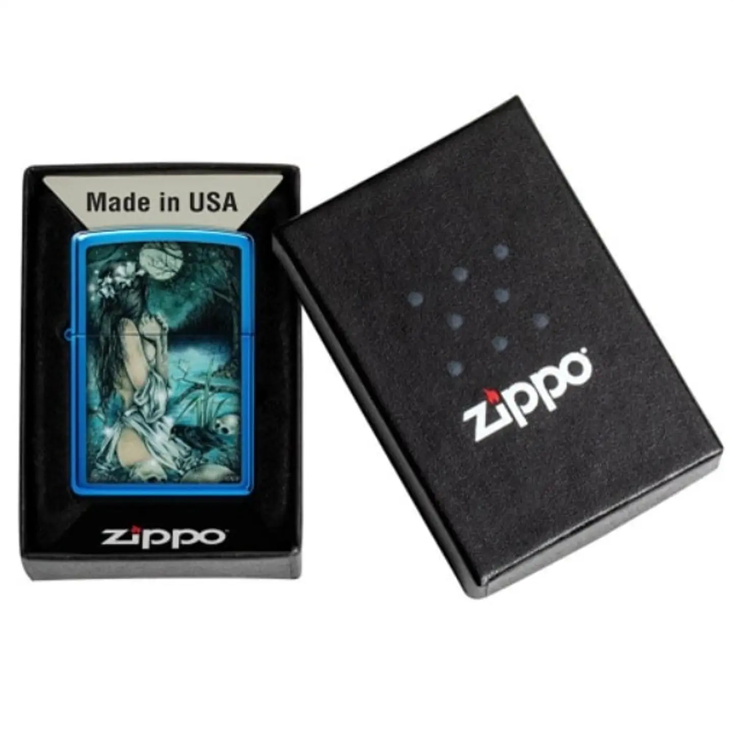Zippo Victoria Francés High Polish Blue 4