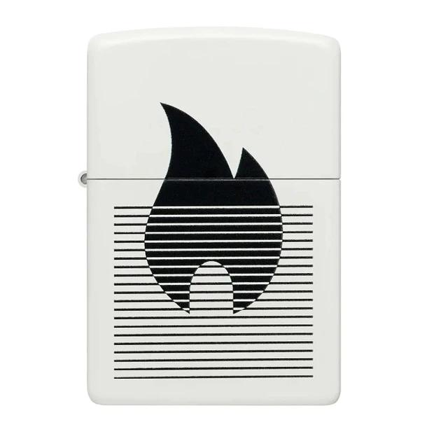 LINED FLAME DESIGN