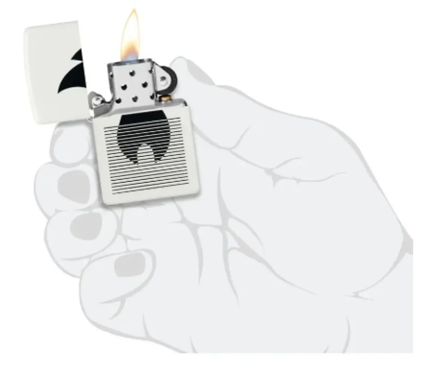 LINED FLAME DESIGN 3