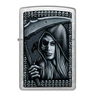 Zippo Grim Beauty Plateado 1