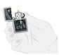 Zippo Grim Beauty Plateado - Miniatura 4