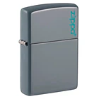 Zippo Flat Grey Logo 1