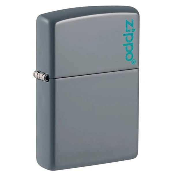 Zippo Flat Grey Logo