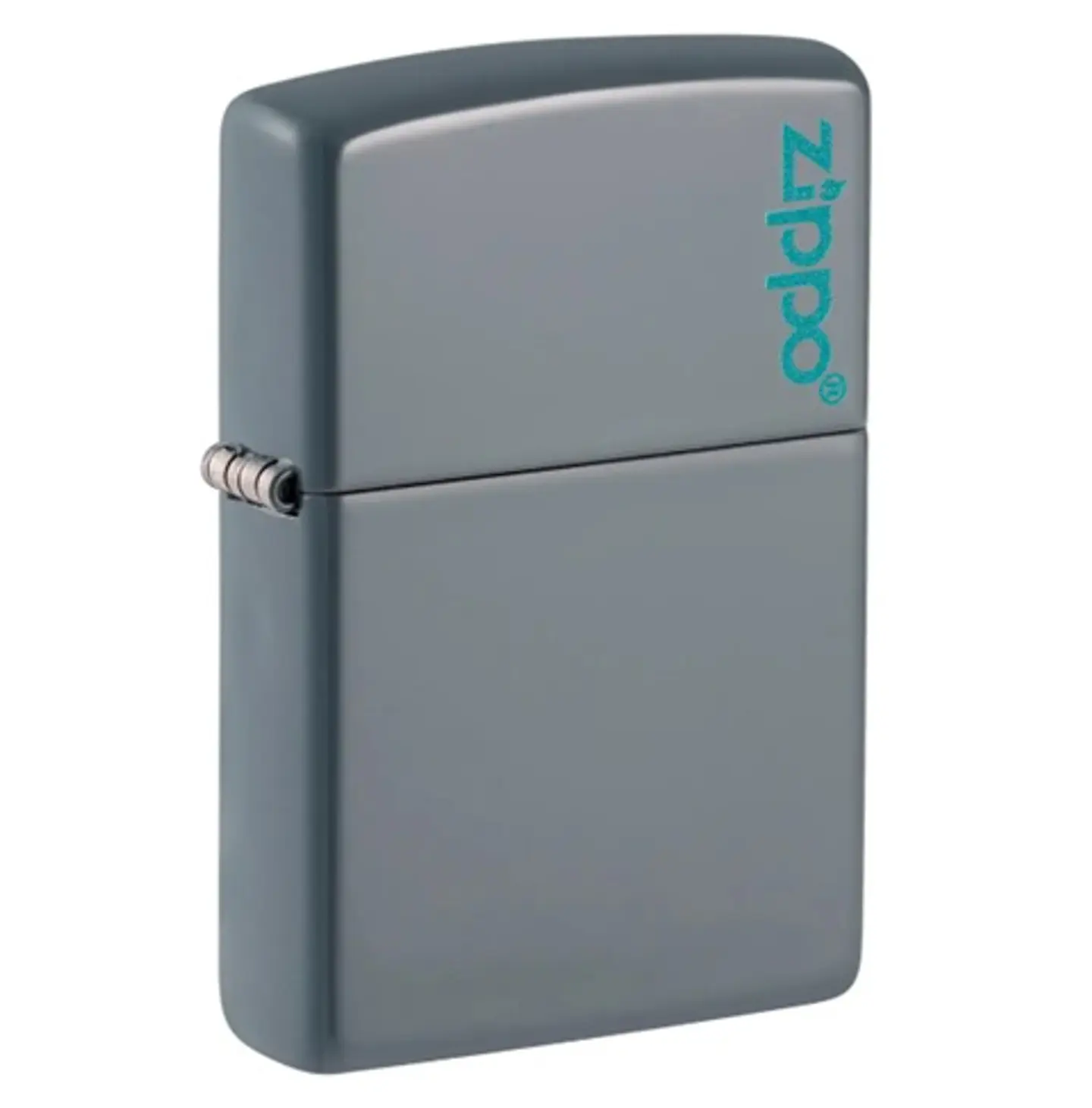 Zippo Flat Grey Logo 1