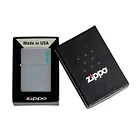 Zippo Flat Grey Logo 3
